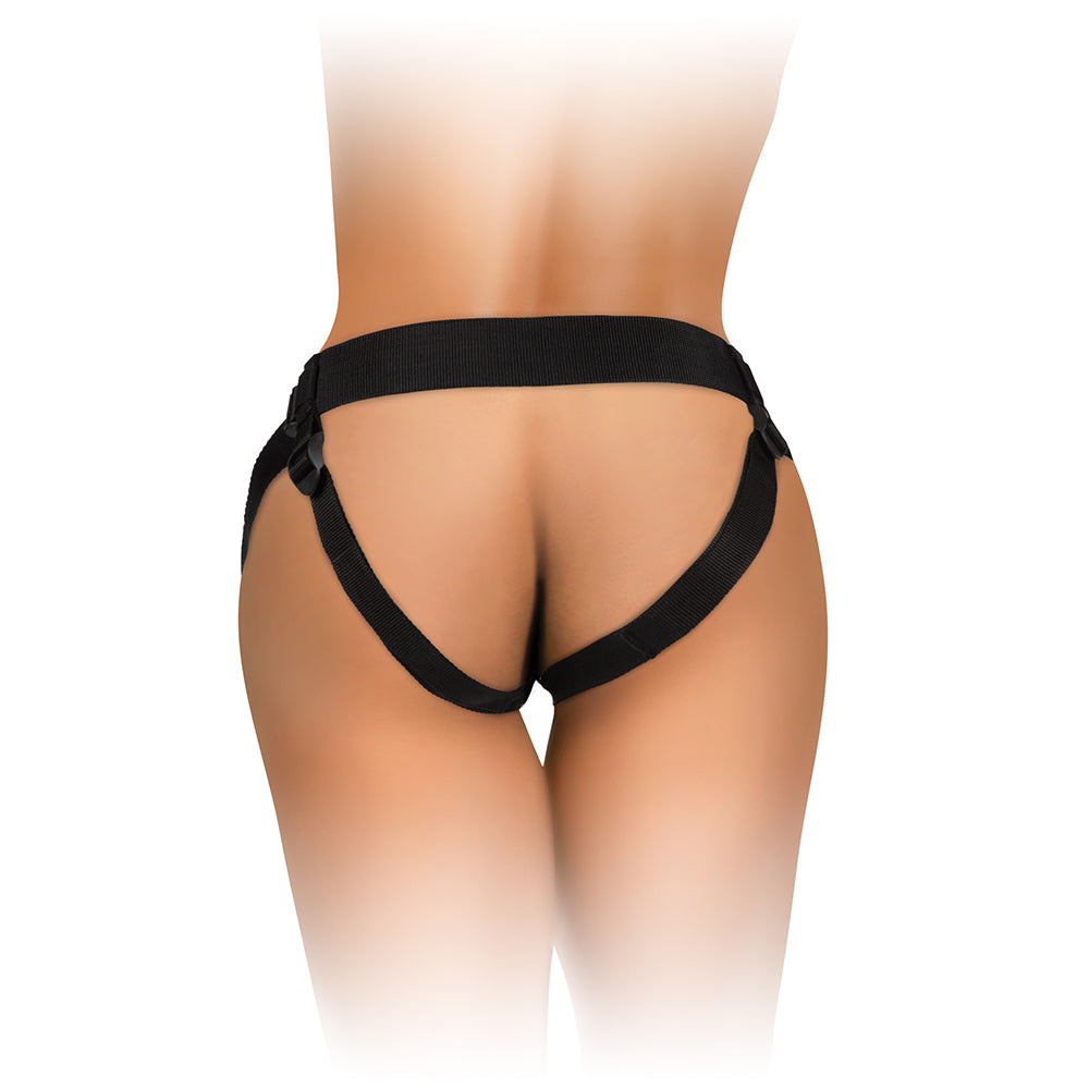 King Cock Elite Beginner's Body Dock Strap-On Harness Black