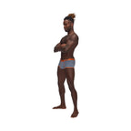 Male Power Casanova Uplift Short Gray M
