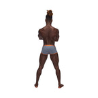 Male Power Casanova Uplift Short Gray M