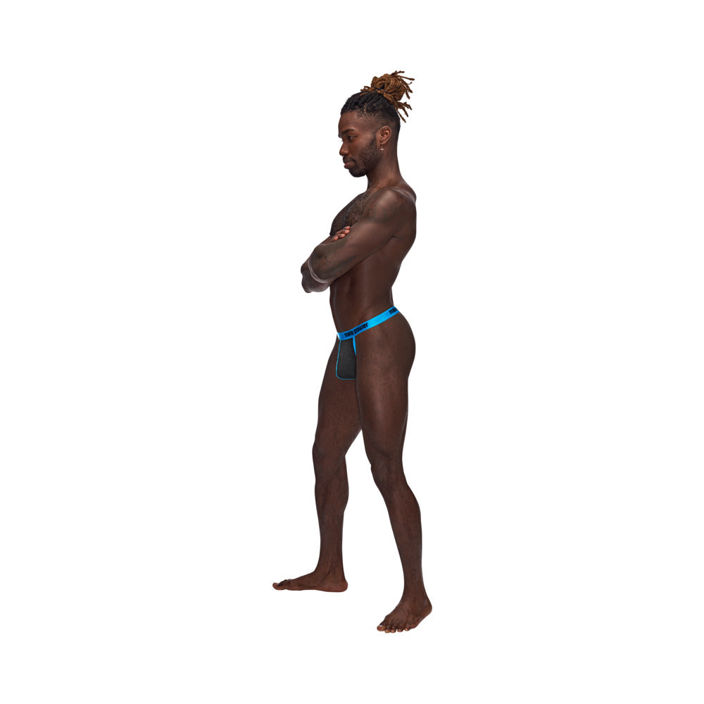 Male Power Casanova Uplift Thong Black L/XL
