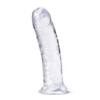 B Yours Plus Roar n' Ride 8 in. Dildo Clear