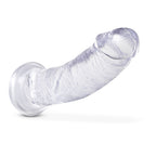 B Yours Plus Roar n' Ride 8 in. Dildo Clear