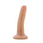 Dr. Skin Plus Realistic 5 in. Triple Density Posable Dildo Beige
