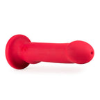 Impressions Las Vegas Rechargeable Silicone 8.25 in. Vibrating Dildo Crimson