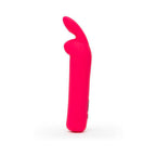 Happy Rabbit Rechargeable Silicone Bullet Vibrator With Ears Pink