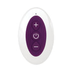 Gender X Velvet Hammer Rechargeable Remote-Controlled Thumping Thrusting Dual Stimulator Purple