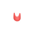 Luv Inc Op10 Orgasm Pen Rechargeable Pinpoint Vibrator with 3 Attachments Coral