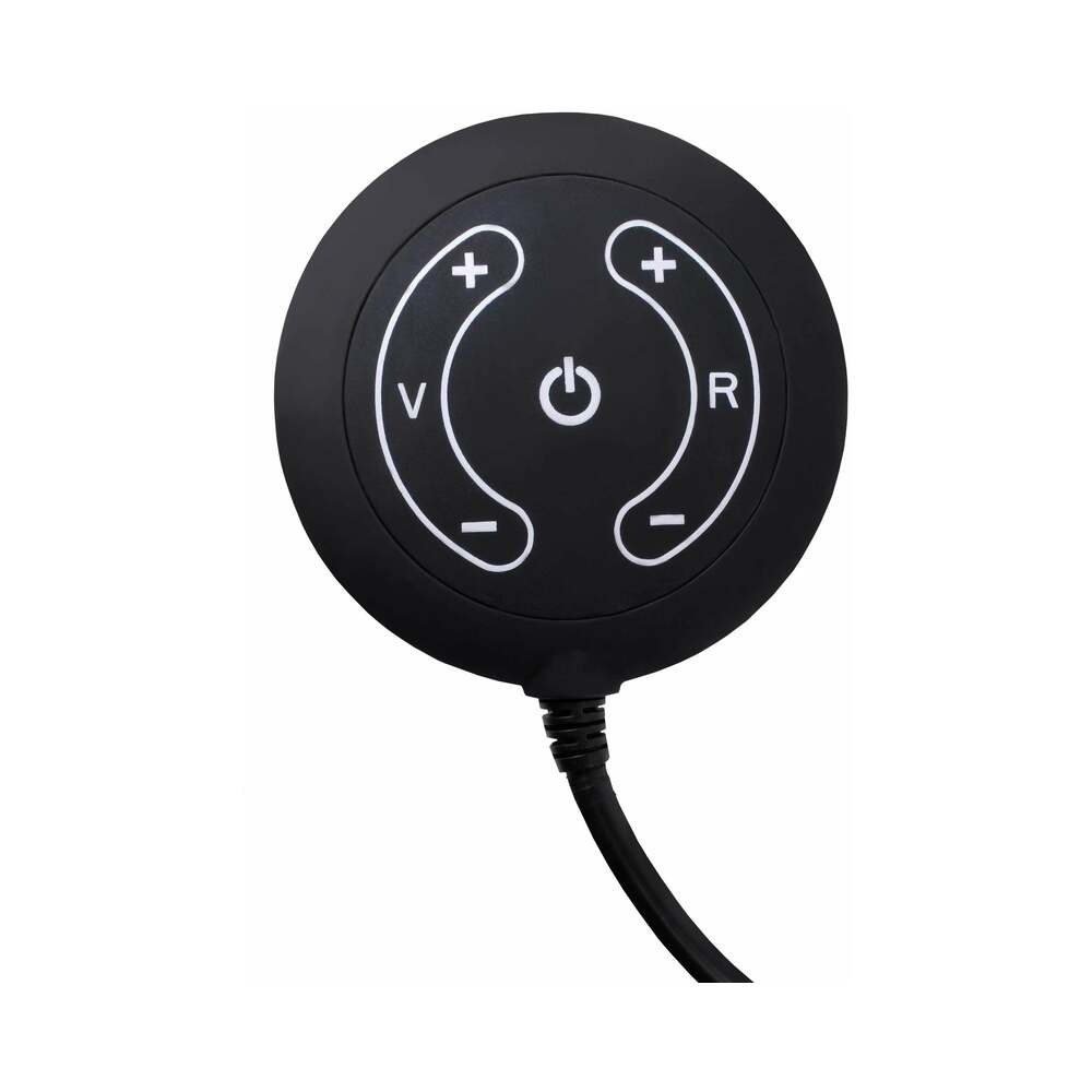 PDX Elite Milk Me Silly Remote-Controlled Vibrating Rotating Dual-Entry Mega Masturbator Brown