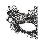 Ouch! Black & White Queen Lace Eye Mask Black