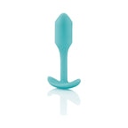 b-Vibe Snug Plug 1 Weighted Silicone Anal Plug Mint