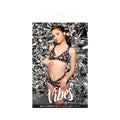 Fantasy Lingerie Vibes Why U Trippin' Bralette & Cheeky Panty Black L/XL