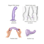 Strap-On-Me Dildo Plug P&G Metallic Lilac Small