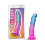 B Yours Beautiful Sky 7 in. Dildo Sunset