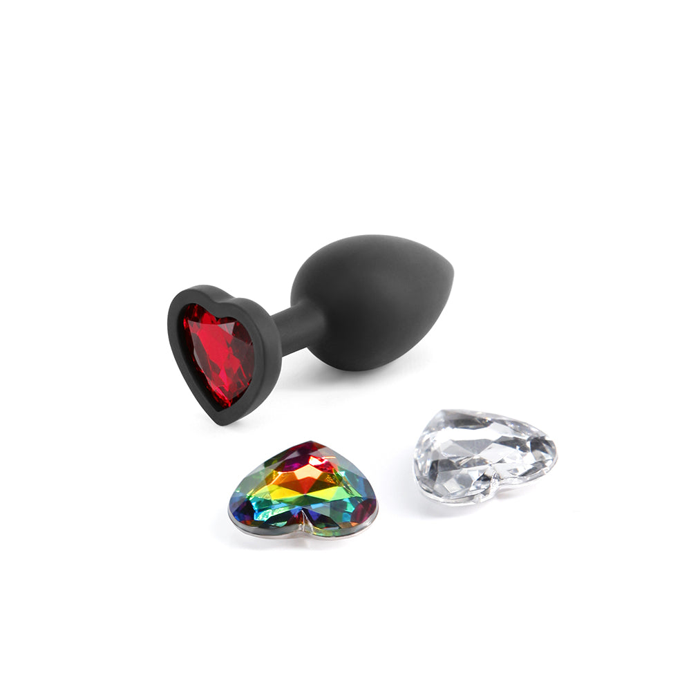 Glams Xchange Heart Anal Plug Small
