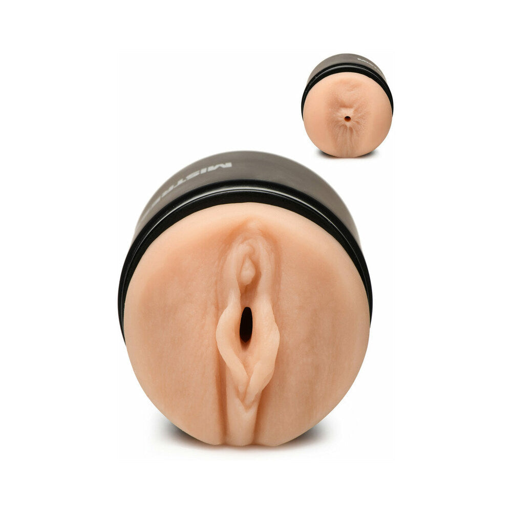 Curve Toys Mistress Double Shot Mini Masturbator Pussy & Ass Light