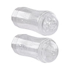 Gender X Double Fantasy Dual Entry Stroker Clear