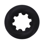 Rock Solid The Twist Silicone C-Ring Black