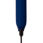 Je Joue Vita Rechargeable Silicone Wand Tip Bullet Vibrator Cobalt Blue