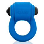 Hunkyjunk Revring Cockring with Bullet Vibrator Teal Ice