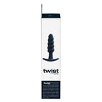 VeDO Twist Rechargeable Silicone Vibrating Anal Plug Black