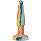 A-Play Groovy 4 in. Silicone Anal Plug Sunrise