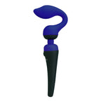 PalmPower PalmSensual Attachments 2-Piece Silicone Massager Heads Blue