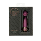 Pillow Talk Secrets Passion Rechargeable Silicone Clitoral Vibrator Wine