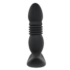 Playboy Trust The Thrust Thrusting Vibrating Anal Plug Black