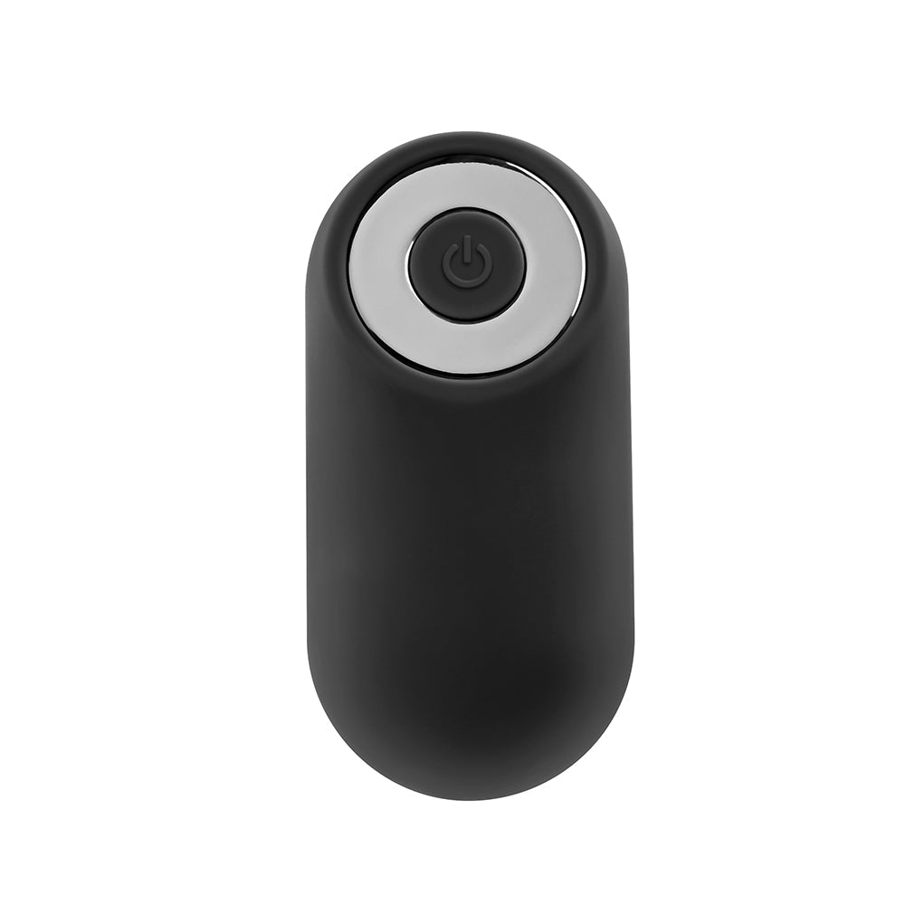Playboy Trust The Thrust Thrusting Vibrating Anal Plug Black