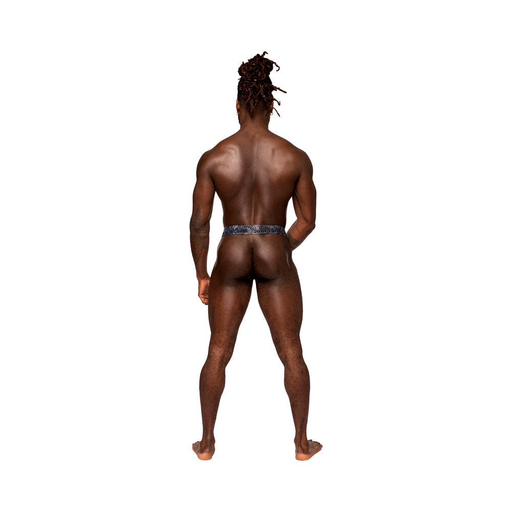 Male Power S'naked Power Sock Black/Blue S/M