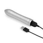 Doxy Bullet Rechargeable Vibrator Silver