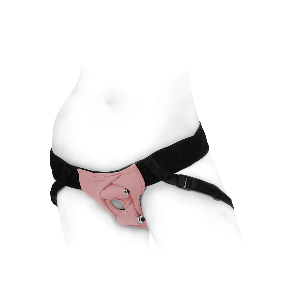 SpareParts Joque Double Strap Harness Pink Size B