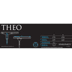 SpareParts Theo Single Strap Harness Black Size B