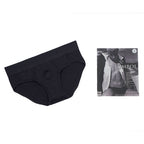 SpareParts Tomboi Rayon Briefs Harness Black Size 5XL