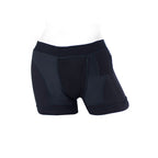 SpareParts Tomboii Rayon Boxer Briefs Harness Black Size XL