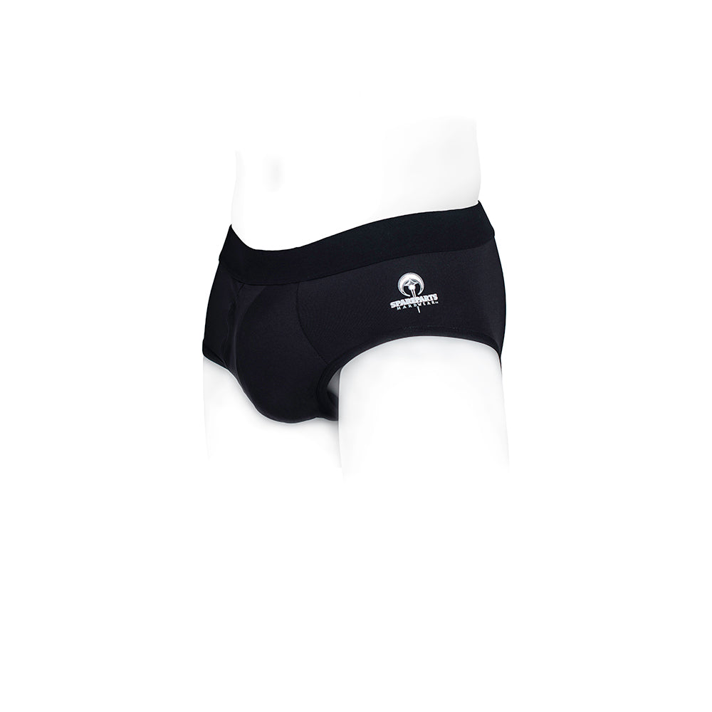 SpareParts Pete Briefs Nylon Packing Underwear Black Size M