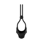 Nexus Forge Adjustable Vibrating Cock Ring Black