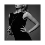 Bijoux Indiscrets Magnifique Chain Necklace Whip Silver