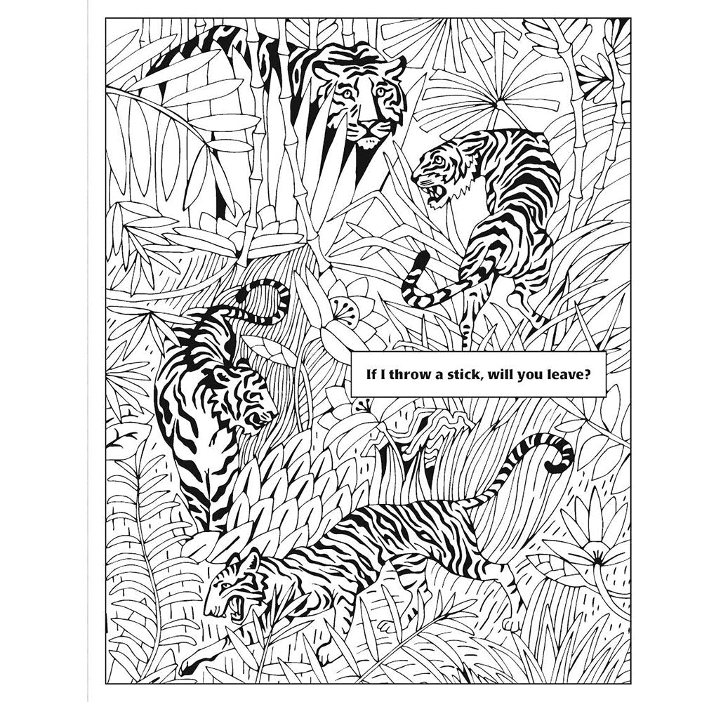 Mommy Drinks Because You Cry Coloring Book