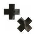 Pastease Everyday Reusable Crosses Pasties Black
