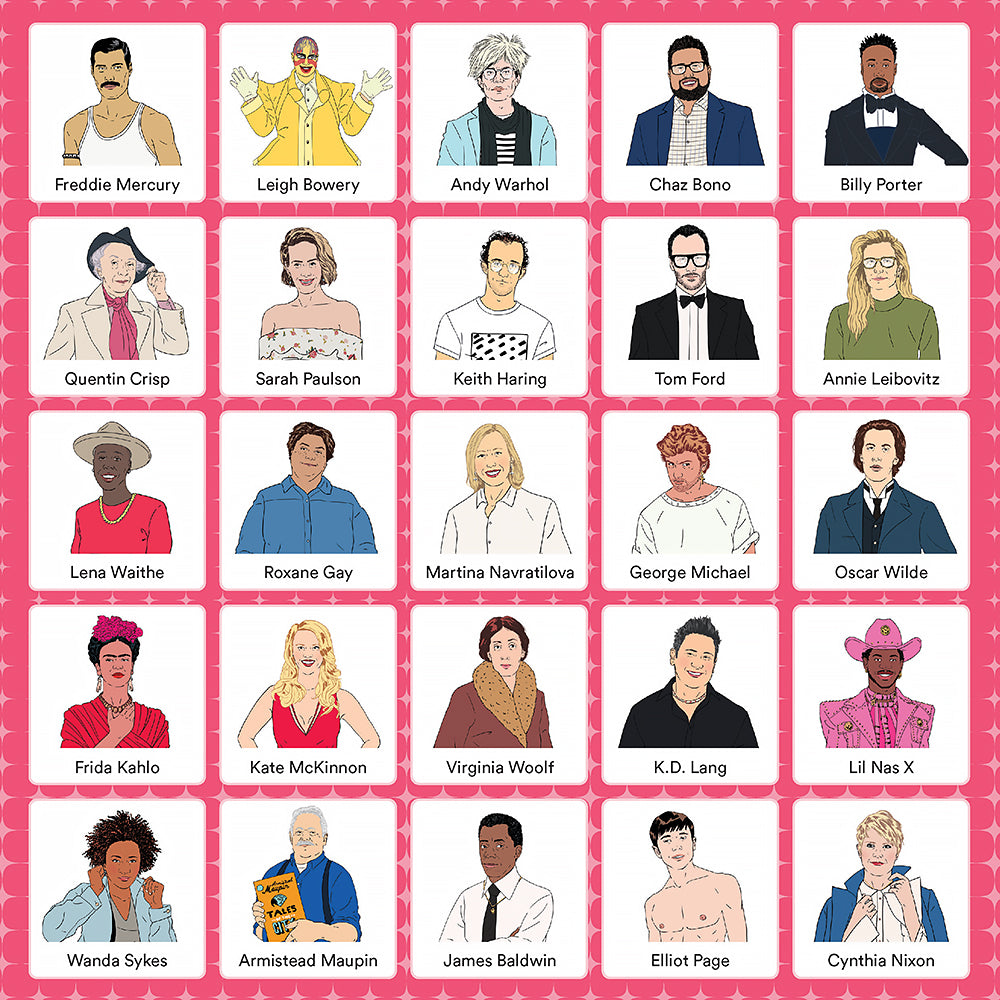Bingay! Celebrate Our LGBTQ+ Icons! Game