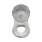 OxBalls Airlock Air-Lite Vented Chastity Clear Ice