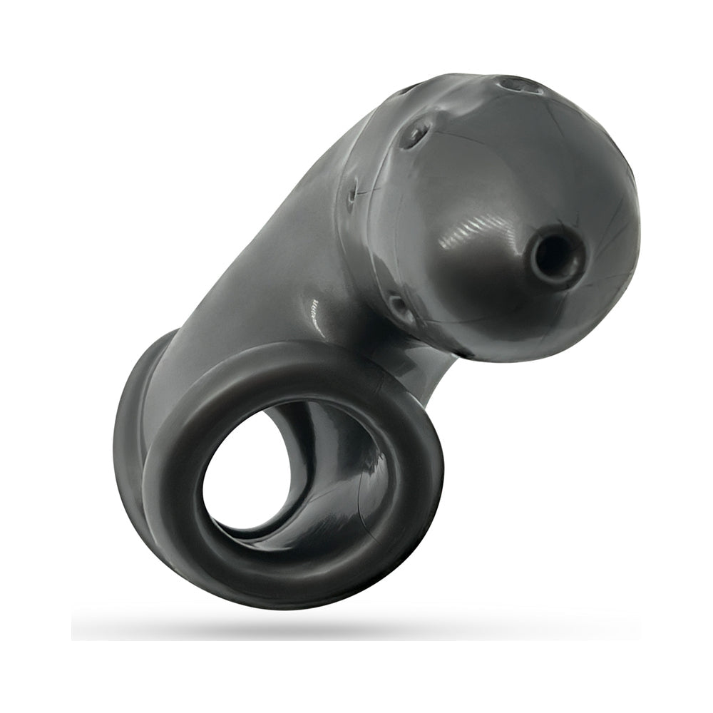 OxBalls Airlock Air-Lite Vented Chastity Steel
