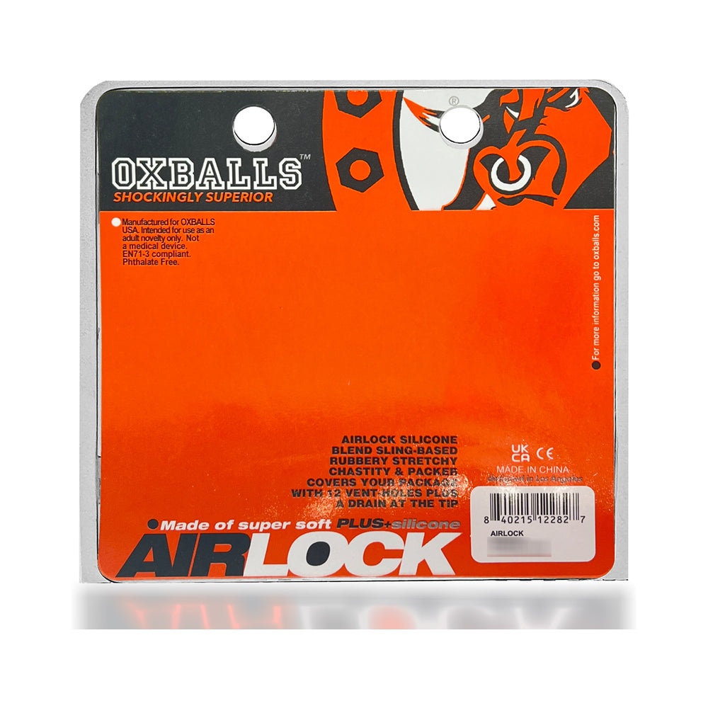 OxBalls Airlock Air-Lite Vented Chastity Steel