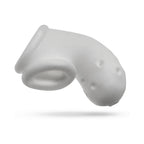 OxBalls Airlock Air-Lite Vented Chastity White Ice