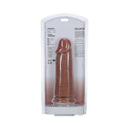 RealRock Extra Thick 9 in. Dildo Tan