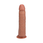 RealRock Double Trouble 7 in. / 8 in. Dildo Tan