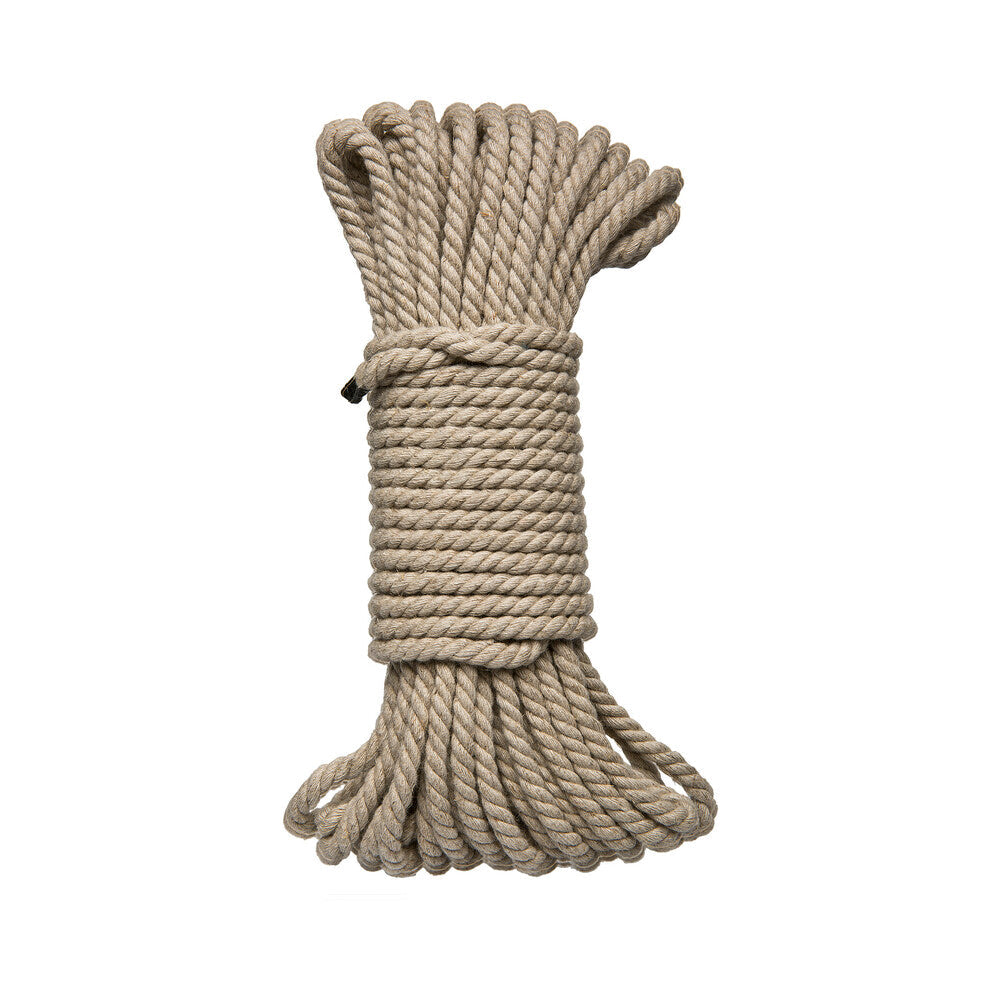 Merci Bind & Tie 6mm Hemp Bondage Rope 50 ft. Natural