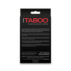 Hustler Taboo Eyes&Mouth Hood Black