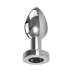 Gender X Rockin' Metal Plug XL Rechargeable Vibrating Anal Plug Aluminum Silver